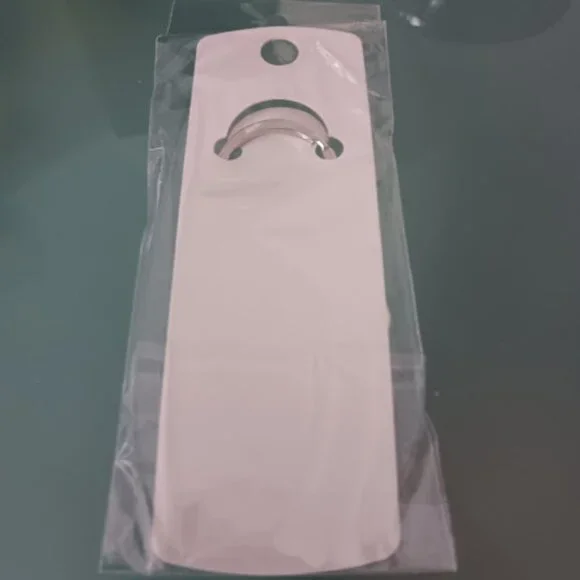 MINT Cheetah Silver Black Enamel Green & Clear Crystals Purse Charm Key Chain - Picture 6 of 7